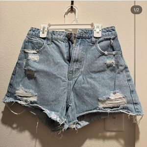 Show Me Your Mumu Denim Shorts